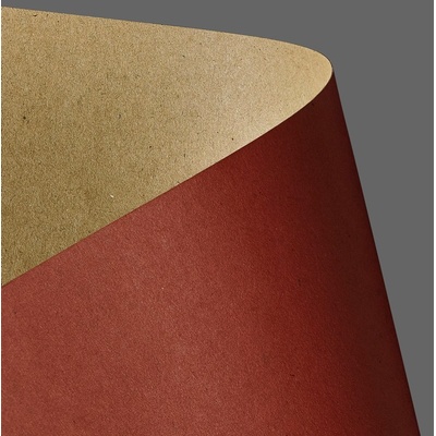 Papír na vizitky A4 270g 204428 Kraft, červený – Zboží Dáma
