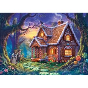 Trefl - Puzzle Premium Plus: Enchanted Fairy Tales: Hansel and Gretel - 500 piese