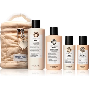 Maria Nila Head & Hair Heal Beauty Bag подаръчен комплект против пърхот и косопад 4 бр