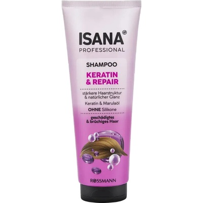 ISANA Professional Šampon Keratin & Repair 250 ml