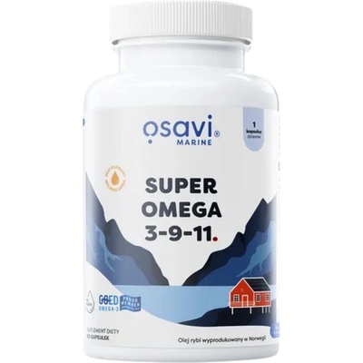 Osavi Super Omega 3-9-11, 90 Softgels