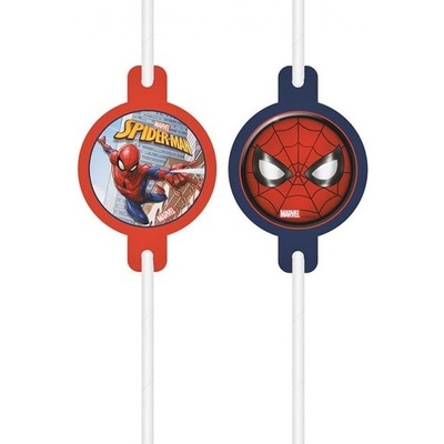 Procos Papierové slamky Spider man Team Up 4 ks