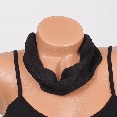 Фишу-колие в черно