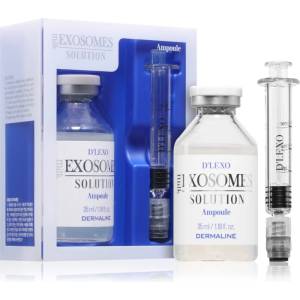 DERMALINE D'LEXO Milk Exosome Solution Ampoule изглаждащ серум за лице 35ml