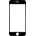 Blue Star Извит Стъклен Протектор за iPhone 6/6s, Blue Star 3D Full Glue Clear BF Glass, Прозрачен (5901737316561)