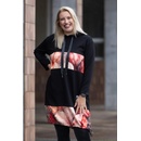 Dámské šaty Italy fashion Šaty s kapucí FLAME Kočky