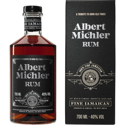 ALBERT MICHLER JAMAICAN RUM 40% 0,7 l (kartón)