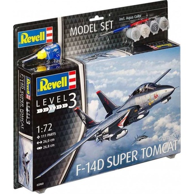 Revell Grumman F-14D Super Tomcat Model Set 1:72