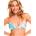 Roxy Value Line Ft bikini top - White (Bright White S Lilac)