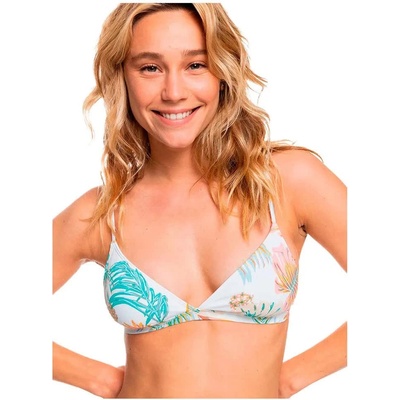 Roxy Value Line Ft bikini top - White (Bright White S Lilac)
