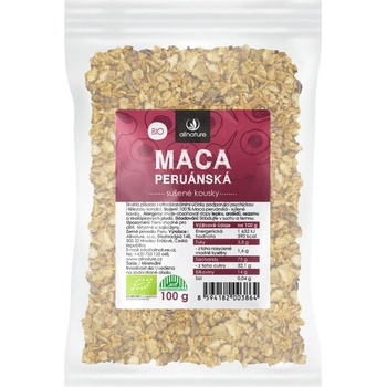 Allnature Maca peruánská sušené kousky BIO 100 g