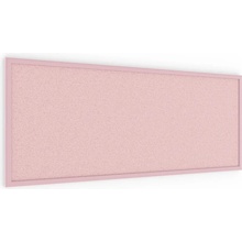 ALLboads korková tabule růžová barva korku 100 x 40 cm RŮŽOVÝ, TKPINK104P