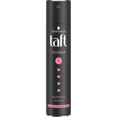 Lak na vlasy extra silný Taft Power 5 Cashmere 250 ml