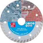 LEVIOR Диамантен диск DIAMANT 125x2x22.2mm TURBO 21140.01 (21140.01)