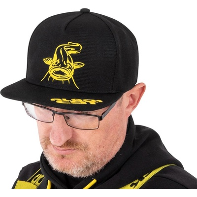 Black Cat Kšiltovka Black Flat Peak Cap – Zbozi.Blesk.cz