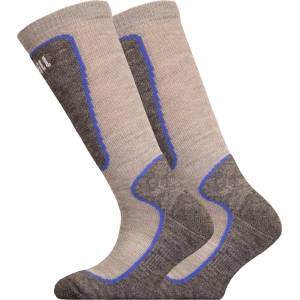 UphillSport Детски ски чорапи UphillSport Kid's Valta Alpine Shin Cushioned M5 Merino Ski socks - Light Grey - размер 28-30 (EU) (201-8495-0110)