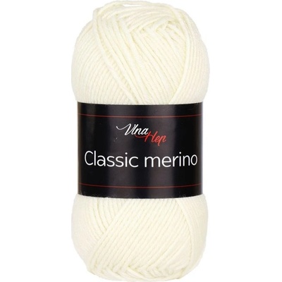 Vlna Hep Classic merino 61005 smetanová