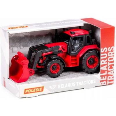 Wader Polesie Traktor Belarus s nakladačem Červený