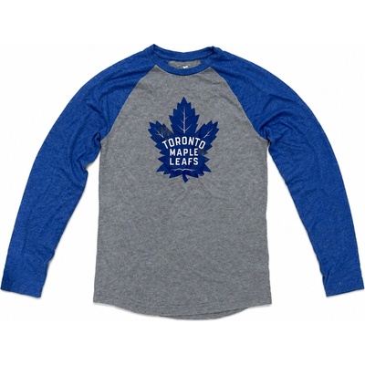 Fanatics pánské tričko Toronto Maple Leafs NHL Triblend Long Sleeve Shirt