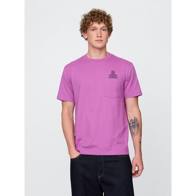 GAP 769029-07 tričko s kapsičkou Fialová