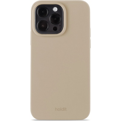 Holdit Калъф Holdit - Silicone, iPhone 14 Pro Max, Latte Beige (7330985157653)
