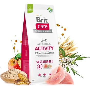 Brit Care Sustainable Activity Chicken & Insect 12 kg