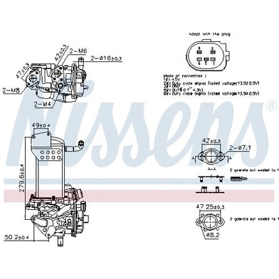 AGR-modul NISSENS 98358