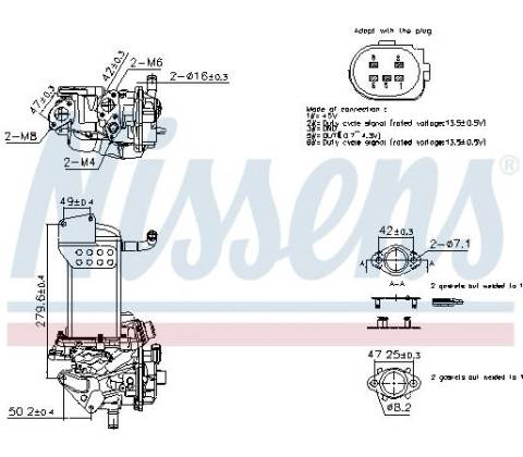 AGR-modul NISSENS 98358