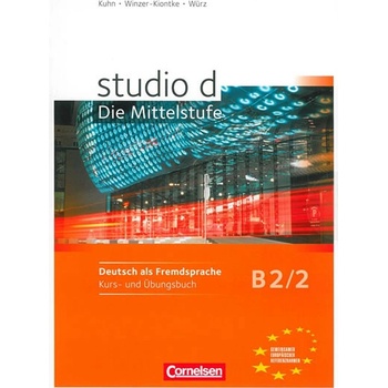 studio d: Die Mittelstufe B2/2 učebnice němčiny a pracovní sešit vč. audio CD k prac. sešitu