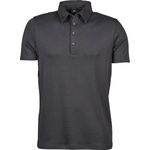 TEE JAYS tj1440 / Мъжка поло тениска от пима памук - тъмносива xxxl (18144067013)