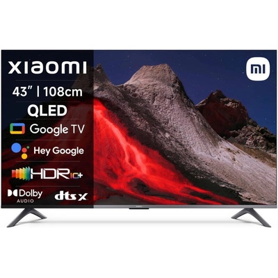 Телевизор Xiaomi TV A Pro 43 2026 (ELA5956EU), 43" (109.22 cm) QLED 4K/UHD Smart TV, DVB-T2/C/S2, Wi-Fi, Bluetooth, LAN, 3x HDMI, 1x USB (ELA5956EU)