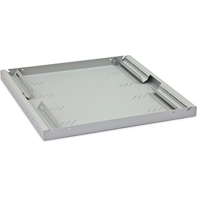 TRITON Police s perforací 19", 1U/250mm, nosnost 15kg, šedá, RAC-UP-250-A4
