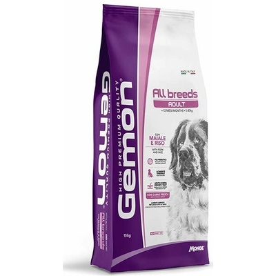 Gemon Dog All breeds Adult vepřové s rýží 24/12 3 kg