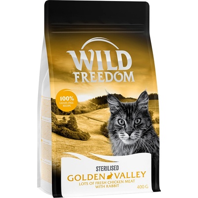 Wild Freedom Adult Golden Valley Sterilised králičie bez obilnín 0,4 kg
