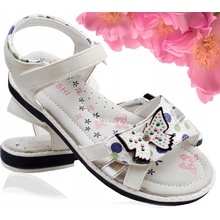 Linshi detské sandále biela