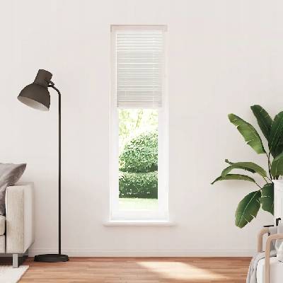 vidaXL Plisovaná roleta 40 x 200 cm bílá