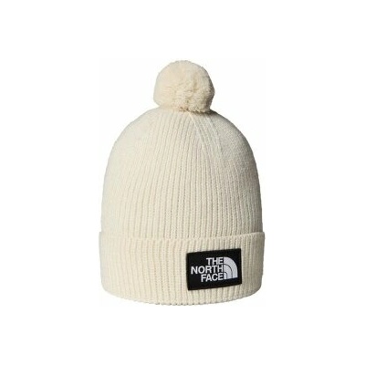 The North Face TNF Logo Box Pom White Dune