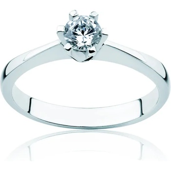 Image 1 of SAVICKI Годежен пръстен Triumph of Love: бяло злато, бял сапфир