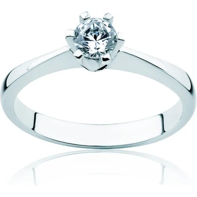 SAVICKI Годежен пръстен Triumph of Love: бяло злато, бял сапфир