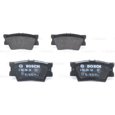 BOSCH Sada brzdových platničiek kotúčovej brzdy 0986494154