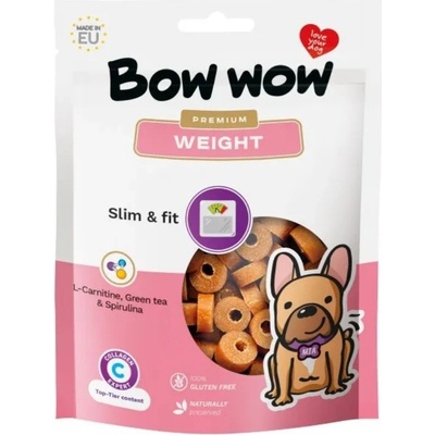 Mira Mar Bow Wow Premium Weight funkční pamlsek na kontrolu hmotnosti 60 g