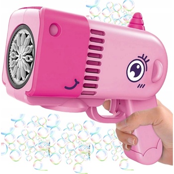 PISTOLE NA VÝROBU MÝDLOVÝCH BUBLIN APARÁT S TEKUTINOU STROJEK GENERUJÍCÍ BUBLINY