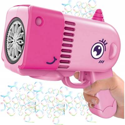 PISTOLE NA VÝROBU MÝDLOVÝCH BUBLIN APARÁT S TEKUTINOU STROJEK GENERUJÍCÍ BUBLINY