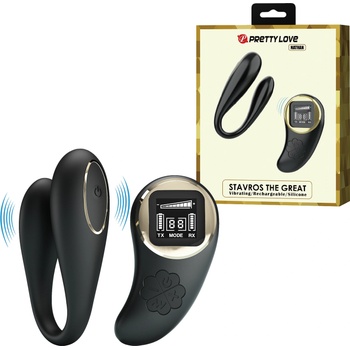 Image 1 of Pretty Love Nathan Stavros The Great Vibrator with Remote Black