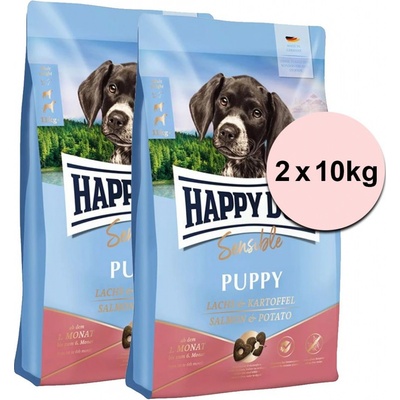 Happy Dog Supreme Sensible Junior losos s bramborami 2 x 10 kg