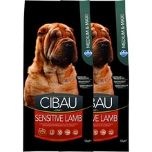 Cibau dog Adult Sensitive lamb Medium & maxi 12 kg