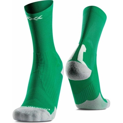 X-Bionic X-Socks Bike Perform Crew Emerald/Anthracite zelená