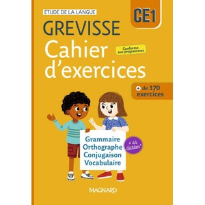 Cahier d'exercices Grevisse CE1 | Fournier (2026)