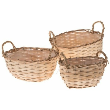 Casa de Engel Дървена саксия с PVC - комплект от 3, /8 Casa de Engel | Lilav | Home | UNI