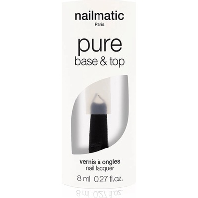 nailmatic Pure Color лак за нокти Base & Top 2 in 1 8ml